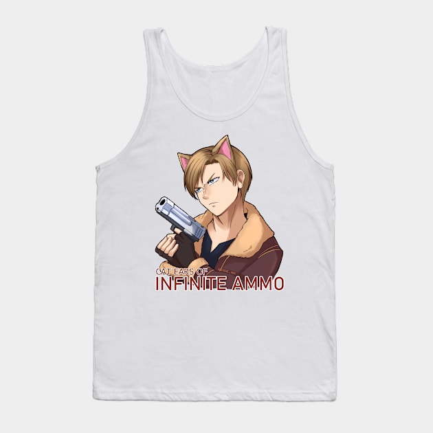 Leon Cat Ears Tank Top by Hayde